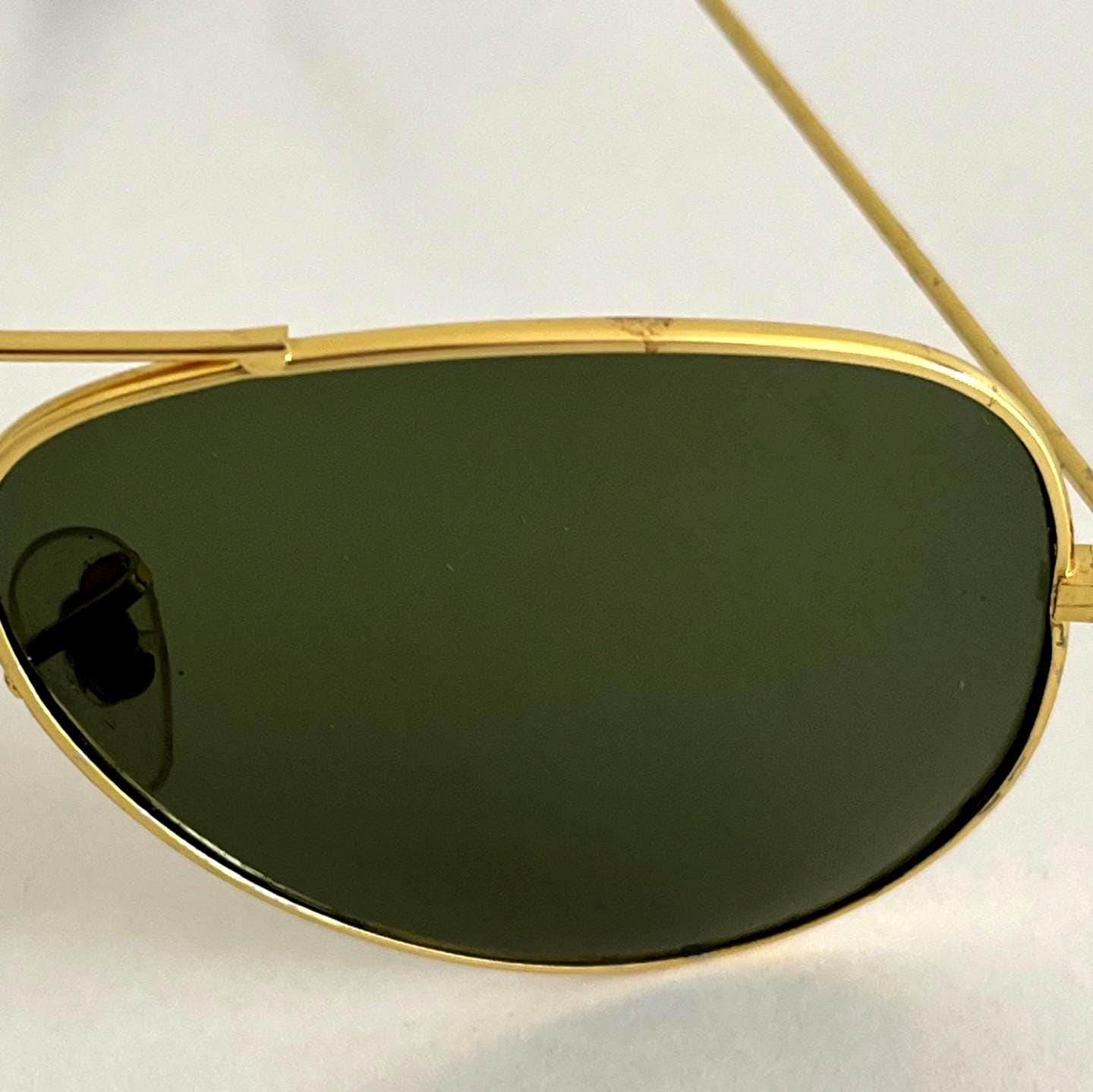 Vintage Ray-ban Aviator Sunglasses 1980s USA Sought-after / Sought