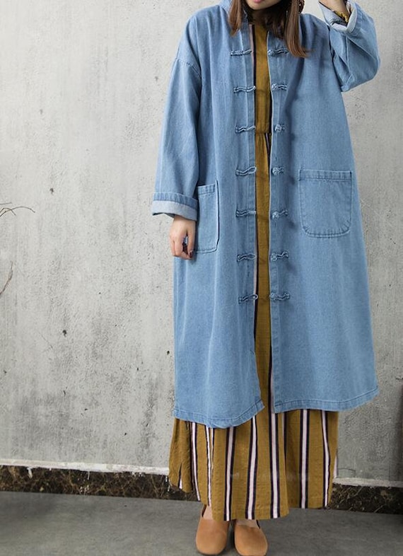 loose fitting denim dress