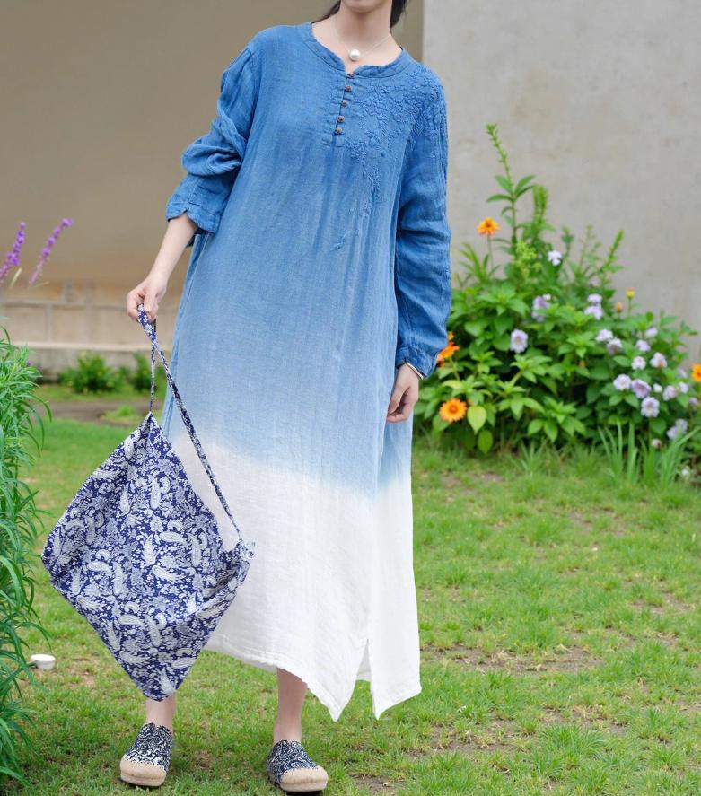 chinese dress ladies Allie Linen Dress main image 0