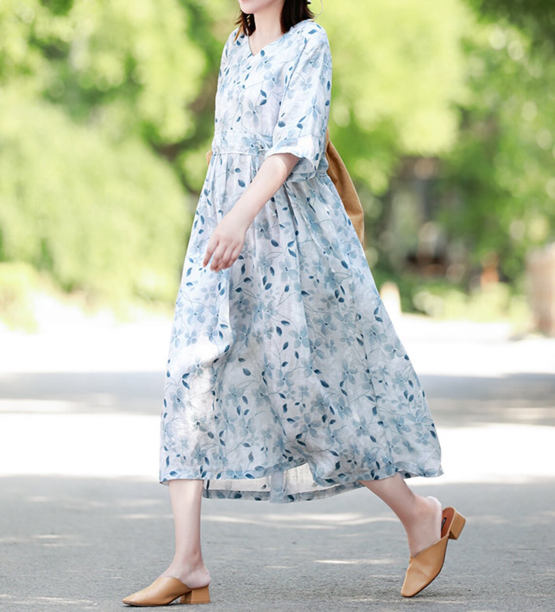 Light blue long dress summer maxi dress cocktail Dress | Etsy