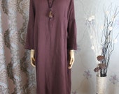 Women Loose dress, large size gown, asymmetrical dress, Kaftan, Maternity dress