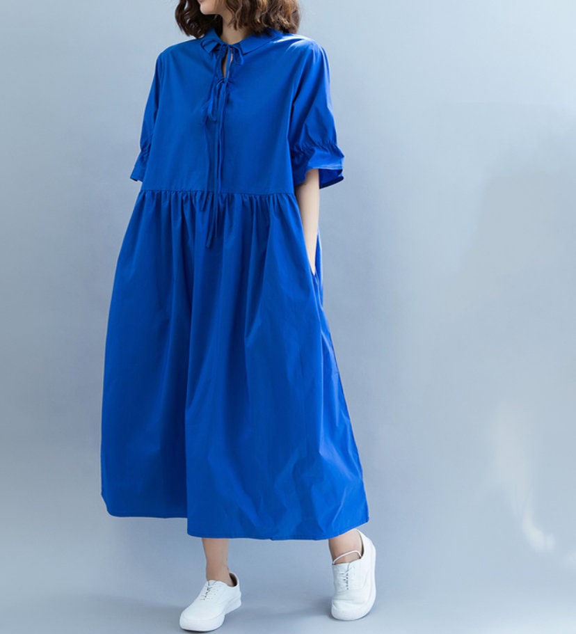 yellow cotton maxi dress