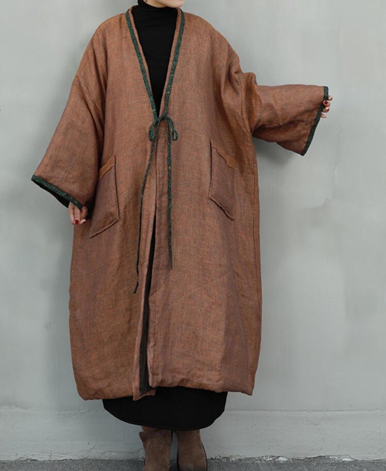 winter linen clothing