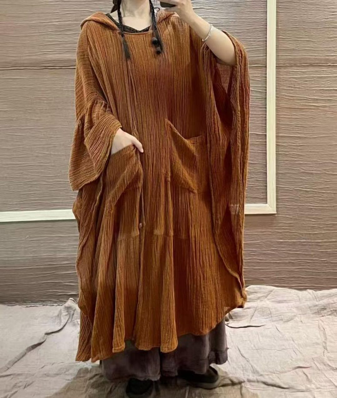 Outfit Vestido Vestidos Holgados Largos Vestido Largo Informal