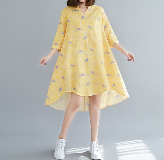 casual yellow summer dresses