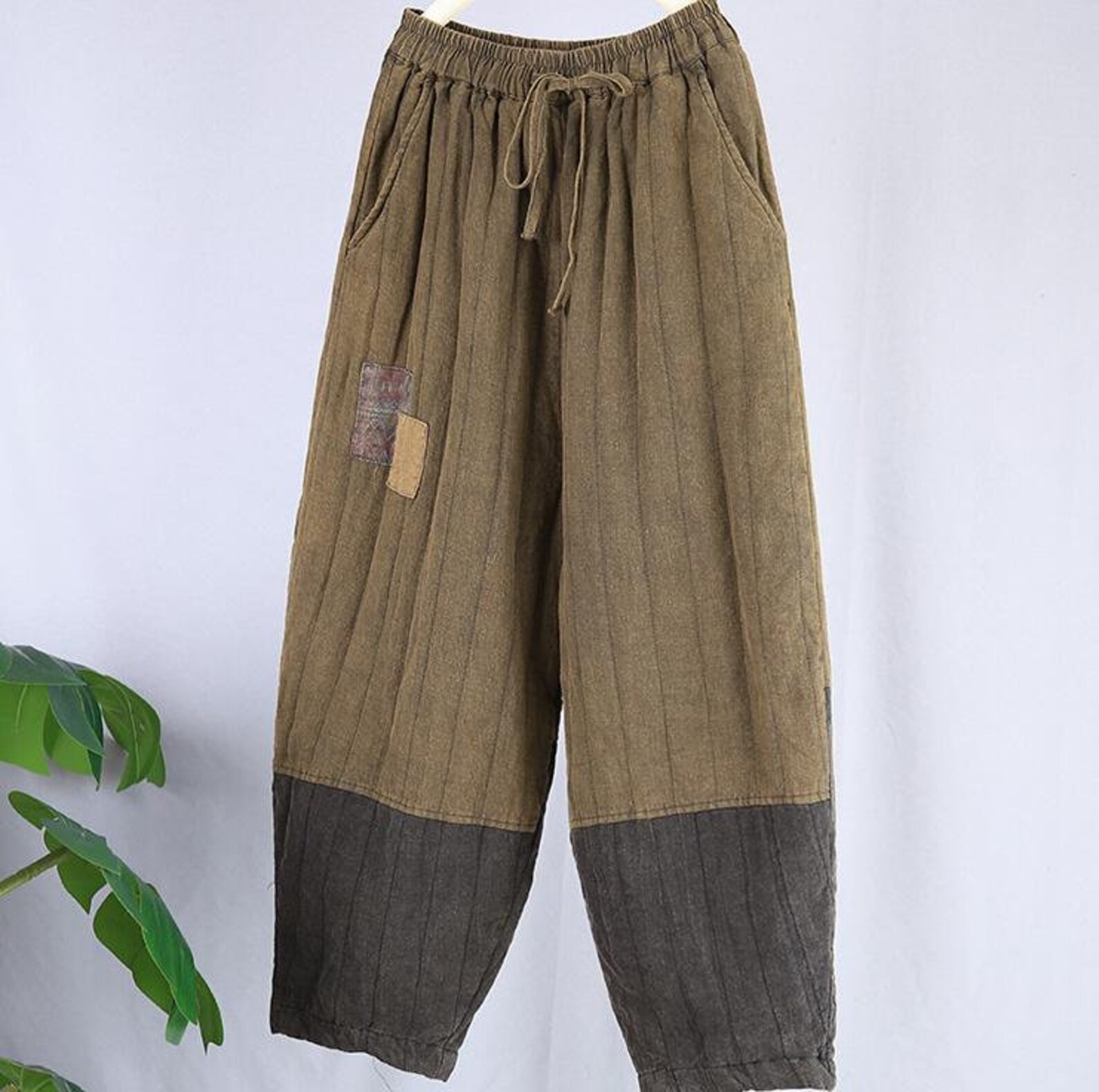 Linen Large Size Linen Pants Womens Pants Winter Linen Etsy