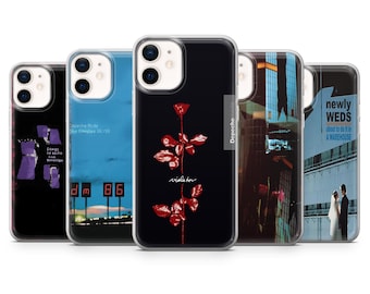 Custodia Depeche Mode Music Band Pop Cover per iPhone 17 17Pro 16 15 14 13 12 Samsung S25 S24 S23 A56 A36 A16, Pixel 10 10Pro 9A