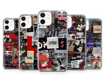 Depeche mode Case Music Band Pop Cover for iPhone 18 18Pro 17 17Pro 16 15 14 13 12 Samsung S25 S24 S23 A56 A36 A16, Pixel 10 10Pro 9A