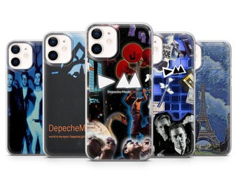Depeche mode Case Music Band Pop Cover for iPhone 18 18Pro 17 17Pro 16 15 14 13 12 Samsung S25 S24 S23 A56 A36 A16, Pixel 10 10Pro 9A
