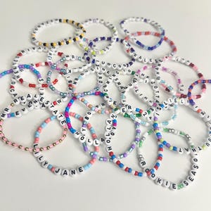 Heated Rivalry Friendship Bracelets | Handmade sets of 3, 5, 10, 15, 20, 30, 35 or 40 bracelets