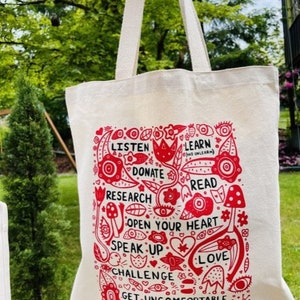 Call To Action - Tote Bag - Activisme, Herfst, Winter, Lente, Zomer, Tuinieren, Boerenmarkt, Groenten