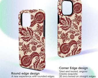 Aztec Paisley iPhone Case | Glossy, Protective Dual Layer
