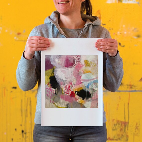 Items similar to Fine art giclée print from original abstract painting