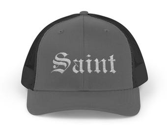 Saint Olde English Snapback Trucker Hat | LDS Wear, Devotion Apparel