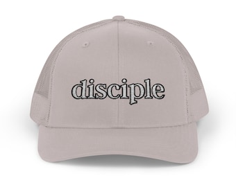 Disciple Snapback  Trucker Hat | Religious Wear, Devotion Apparel