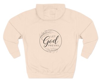 Let God Prevail Hoodie | Statement Religious Wear
