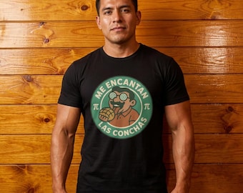Funny Concha Shirt | Me Encantan Las Conchas  Latino Foodie Humor Tee | Pan Dulce Graphic