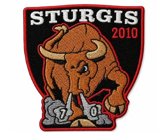 86th Sturgis Motorcycle Rally Embroidered Patch – Biker Jacket Vest Gear