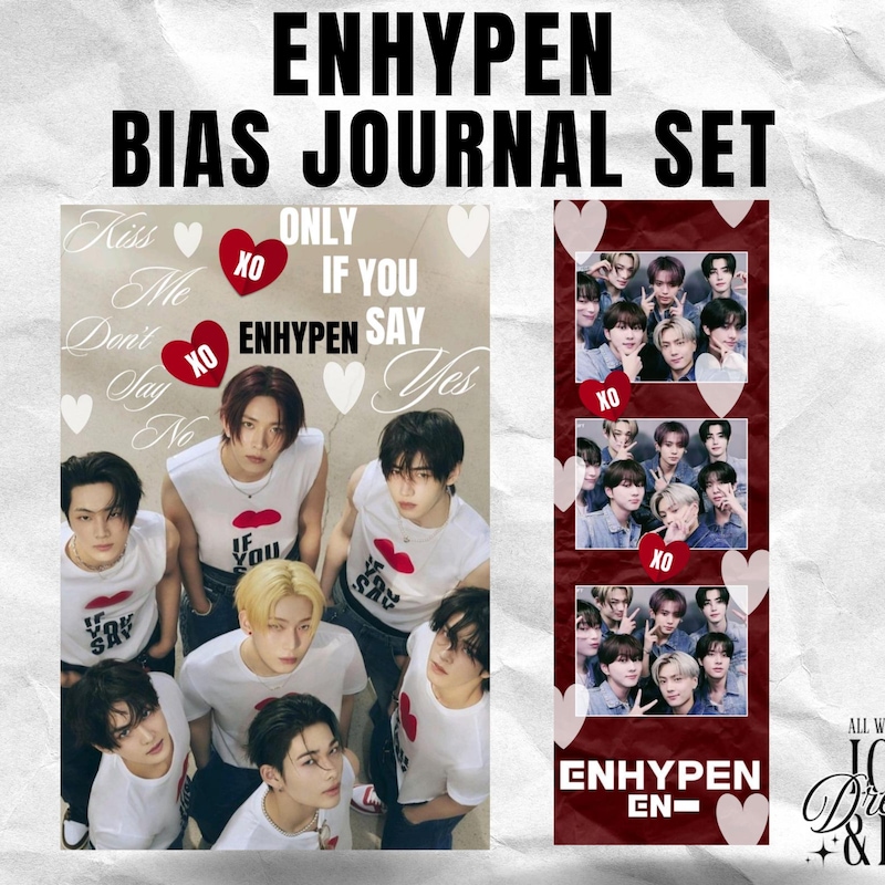 Enhypen Notebook - Etsy