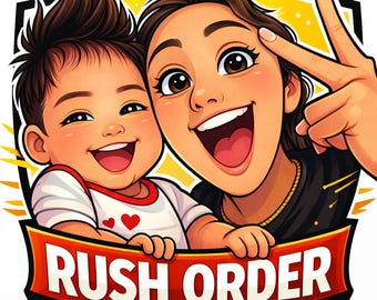 Rush My Order- Custom Birthday Favor Bag: Personalized  Party Goodie Bag