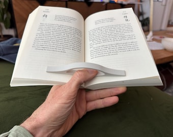 Ergonomic Thumb Book Page Holder
