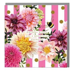 Carte d'anniversaire de fille par Lola Design x Dahlia Beach