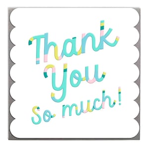 Thank You Card by Lola Design