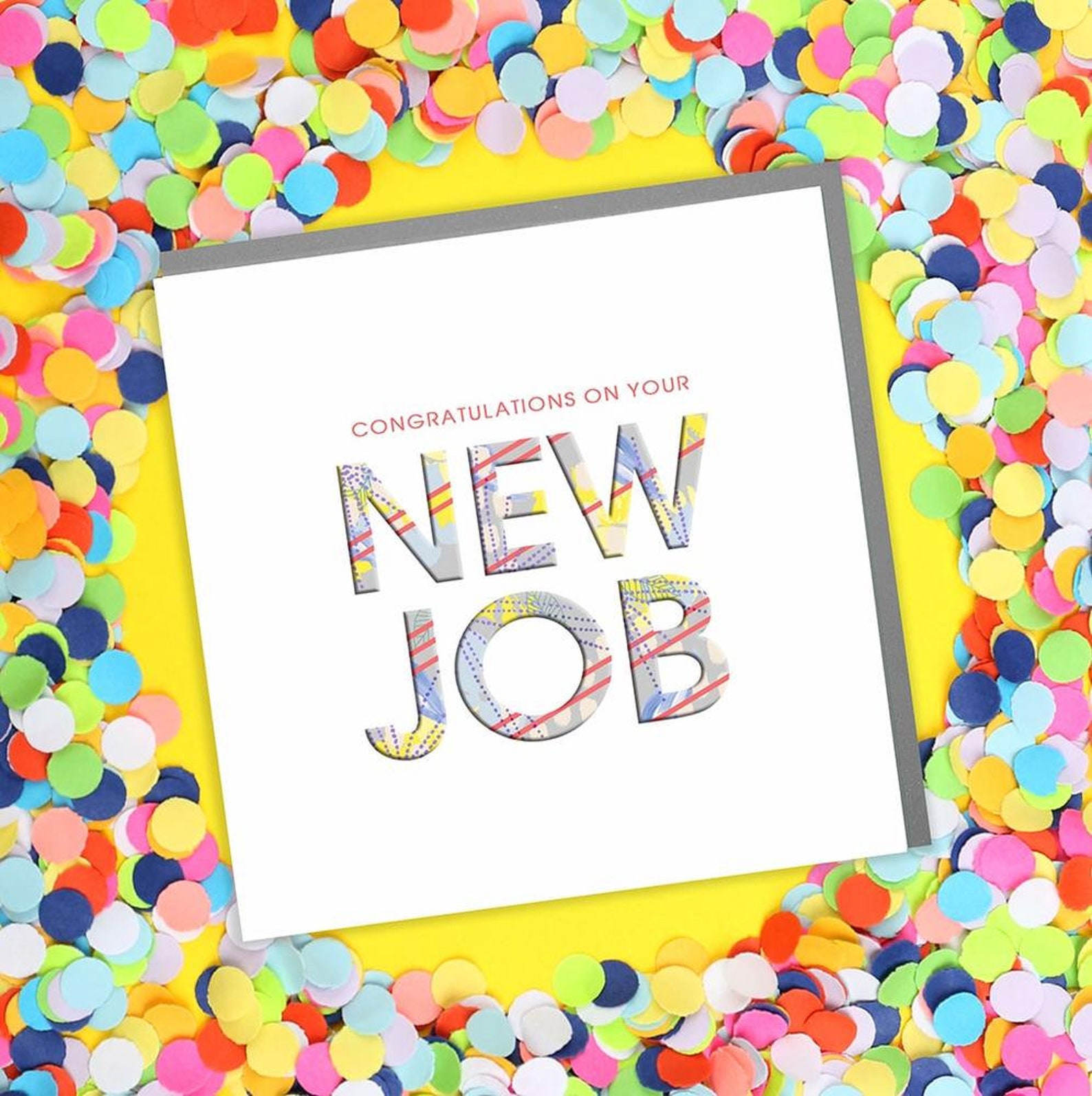 New Job Card - Etsy