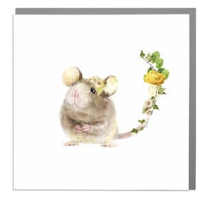 Petite carte souris par Lola Design