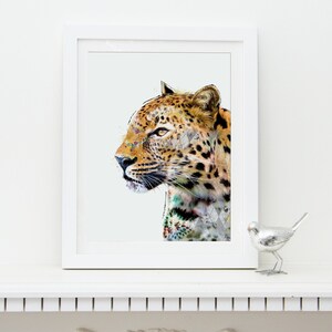 Leopard Art Print by Lola Design