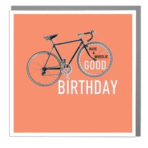 Wheelie Good Carte de joyeux anniversaire pour lui