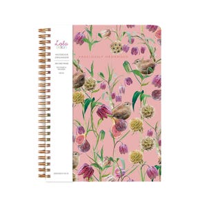 Wren Notebook Organiser and Planner B5 – Nature-Inspired Spiral Journal with To-Do Lists
