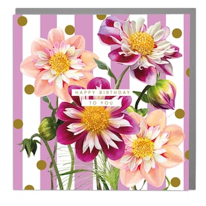 Cartão de Feliz Aniversário para Você por Lola Design x Dahlia Beach