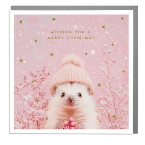 Egel - Merry Christmas Card van Lola Design