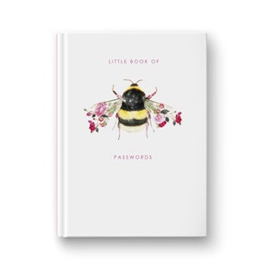 A6 Bee Password Book