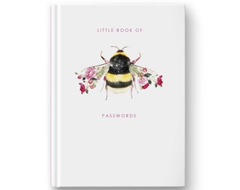 A6 Bee Password Book