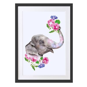 Elephant Art Print
