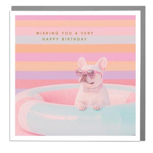 Franse Bulldog - Verjaardagskaart van Lola Design