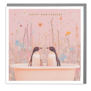 Penguin - jubileumkaart van Lola Design