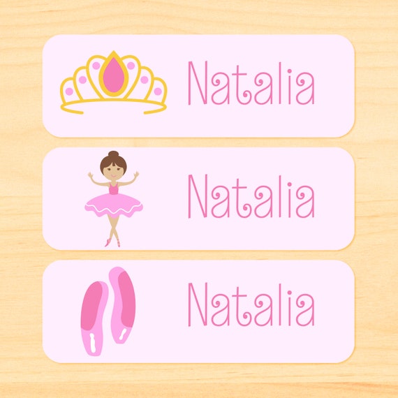 School Label Stickers  Personalized Name Labels for School Kids