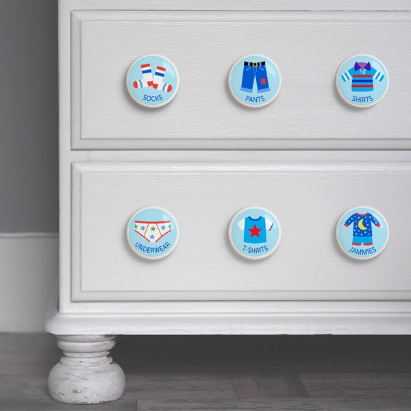 Boy Drawer Knobs Etsy