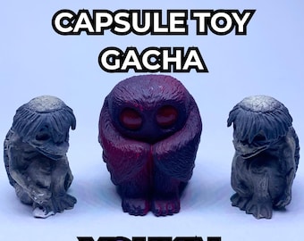 Figuras Yokai japonesas: juguetes coleccionables de Mothman y Kappa