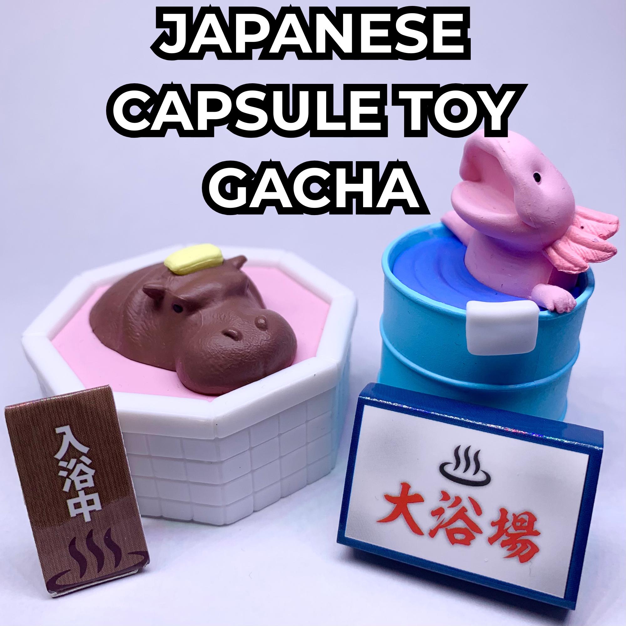 tokyo crafts ハビソル+オプション　マカオンtc セット売り Japanese Onsen Animal Gacha Figures Set | Kawaii Mini Toys - Etsy