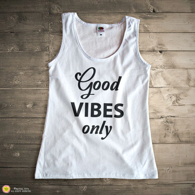 Good Vibes Only Tshirtgood Vibes Women Teesgood Vibes Men Etsy