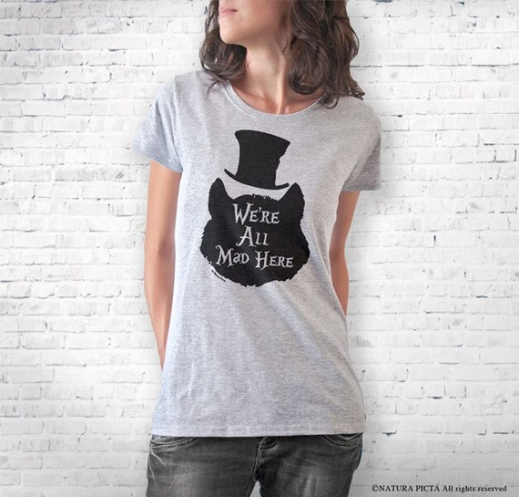 Maglietta Stregatto Alice nel Paese delle meraviglie t shirt uomo