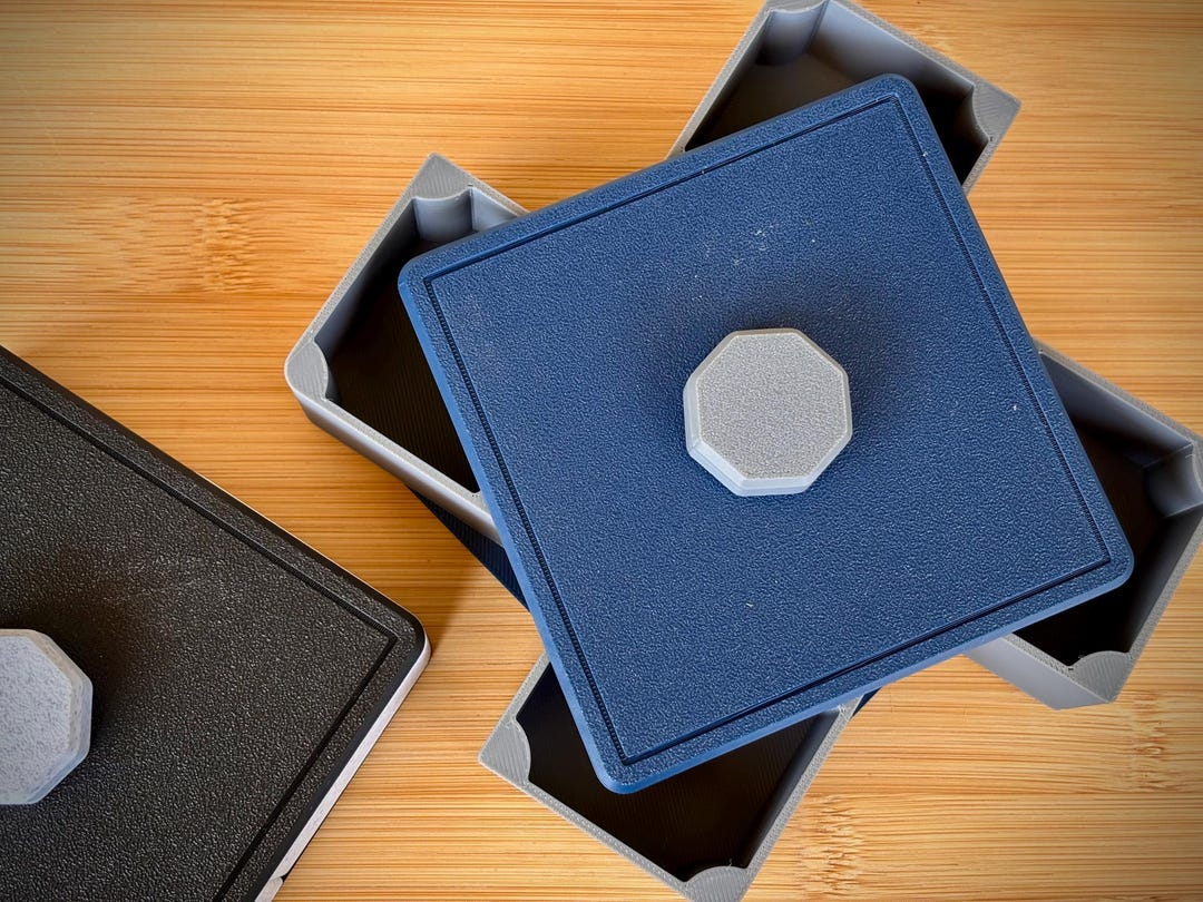 Rotating Storage Box STL | Twist Organizer 3D Print File | Desk ...