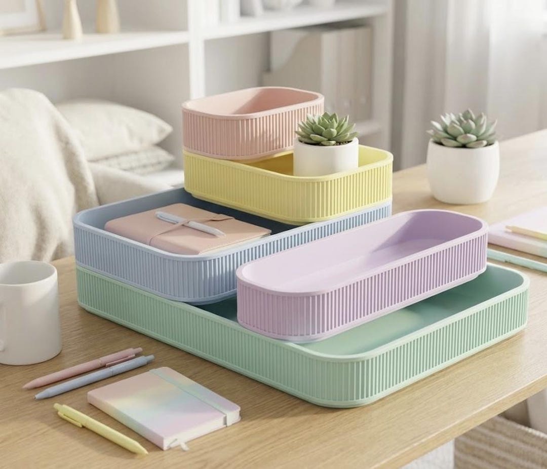 Stacking Print Modular Stacking Organizer STL | Desk Drawer Storage System | 3D ...