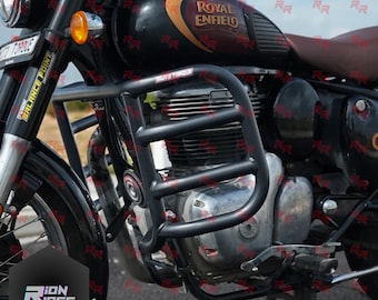 Classic 350 Reborn-motorbescherming: zware bescherming van zacht staal