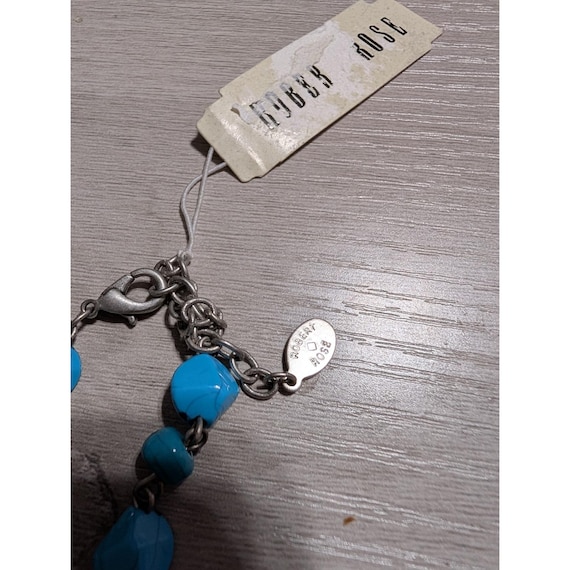 Robert Rose Turquoise Style Statement Necklace Bo… - image 4