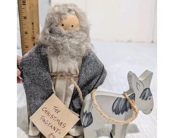 Hand Crafted Lizzie High Shepherd The Christmas Pageant Vintage 1989 Nativity